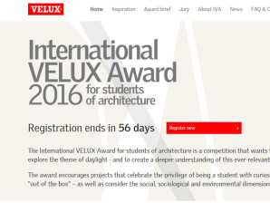 Konkurs: Međunarodna VELUX nagrada 2016 (International VELUX Award 2016)