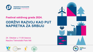 Фестивал одрживог града 2024 –  Одрживи развој као пут напретка за Србију